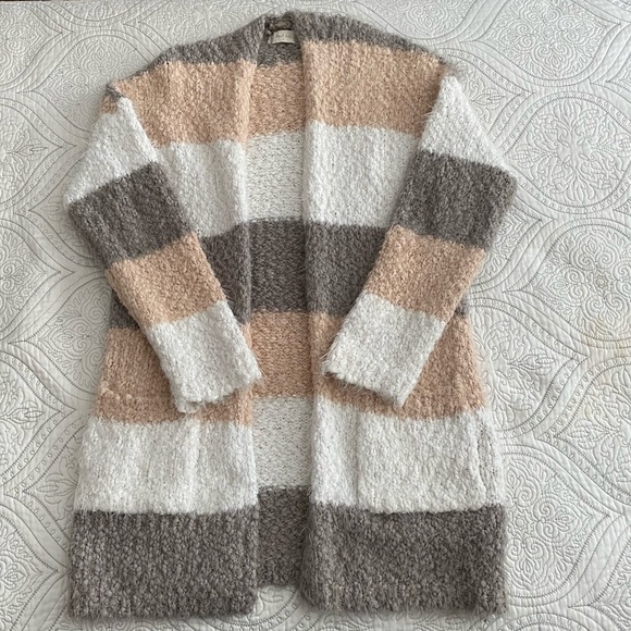 Altar’d State Multicolor Eyelash Cardigan - Picture 1 of 6